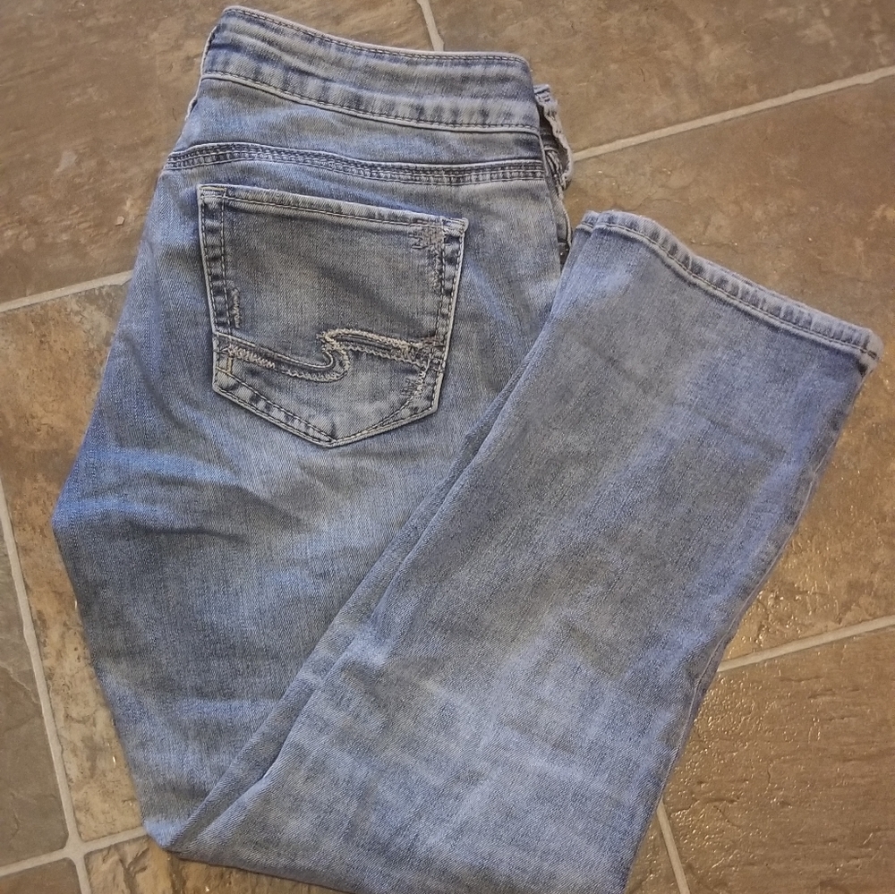 Silver Capris